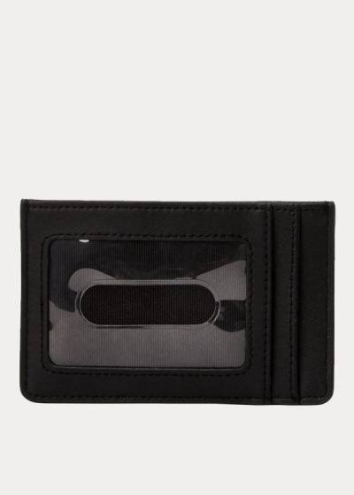 Porta Tarjetas Ralph Lauren Mujer Negros / Blancos - Heritage - QVIKX1376